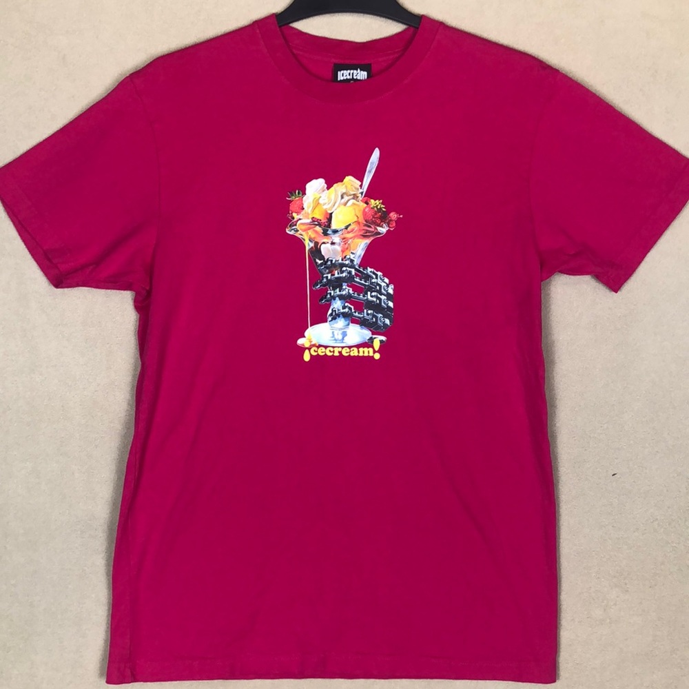 ICE CREAM by Billionaire Boys Club Short‎ Sleeve Graphic Shirt Men’s size M